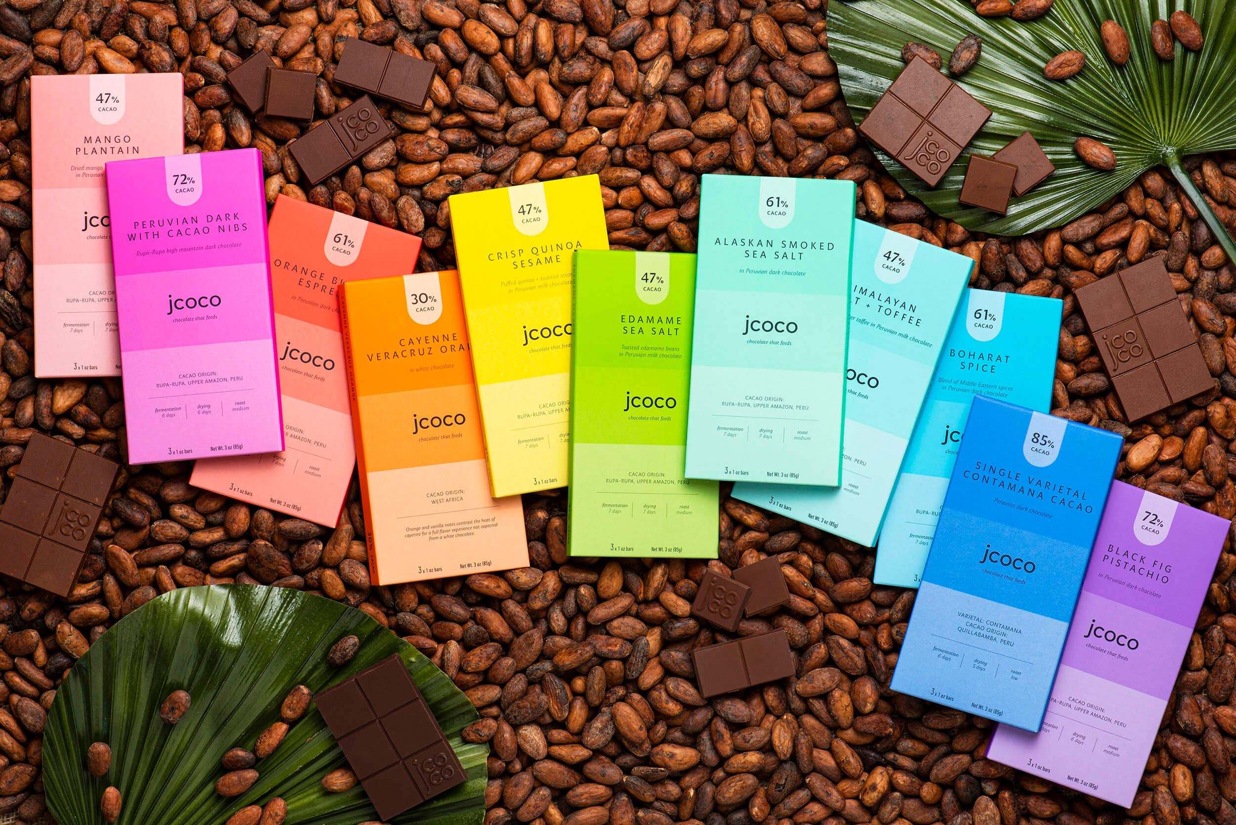 jcoco Chocolate Bars | shop peruvian chocolate gifts