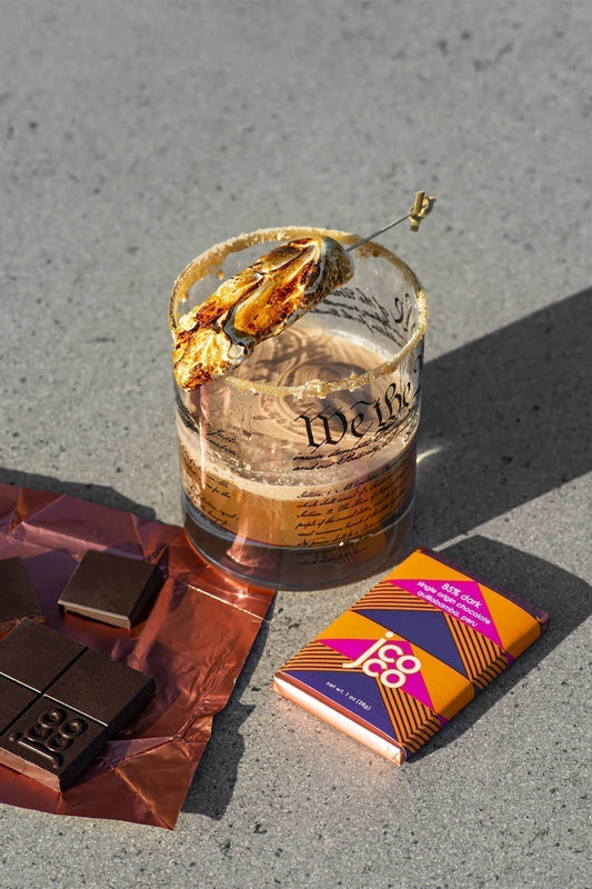 Woodland S'mores Cocktail with Single Varietal Contamana Cacao