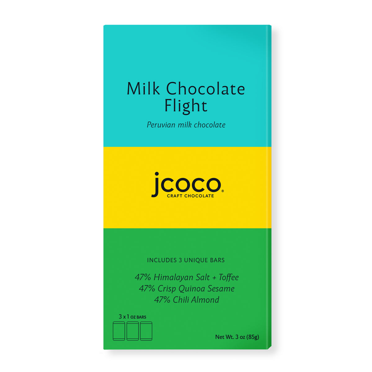 Milk Chocolate Flight 3oz