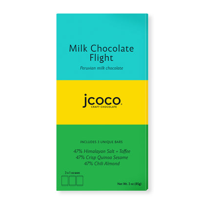 Milk Chocolate Flight 3oz