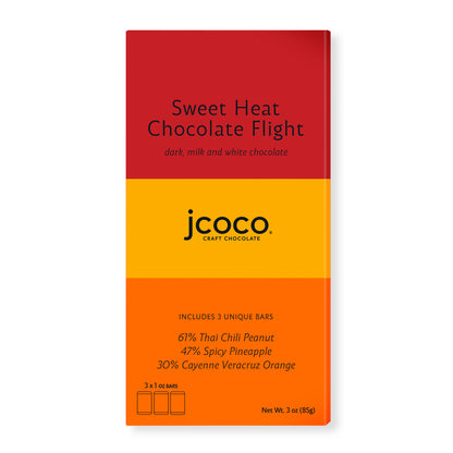 Sweet Heat Chocolate Flight