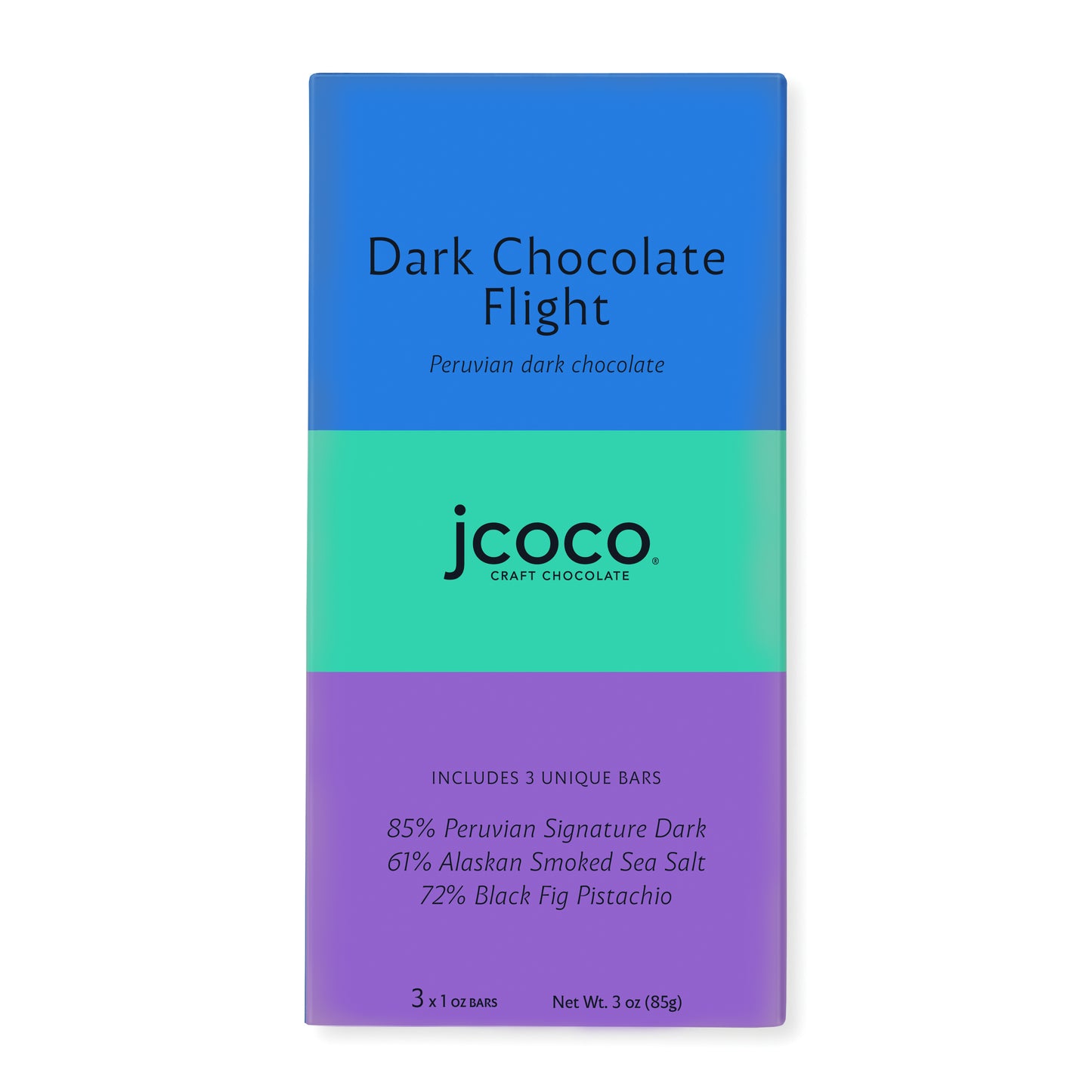 Dark Chocolate Flight 3oz