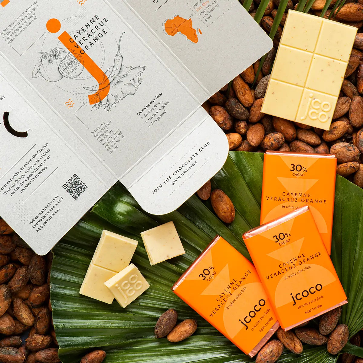 cayenne orange chocolate bar