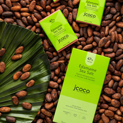 Edamame sea salt bar